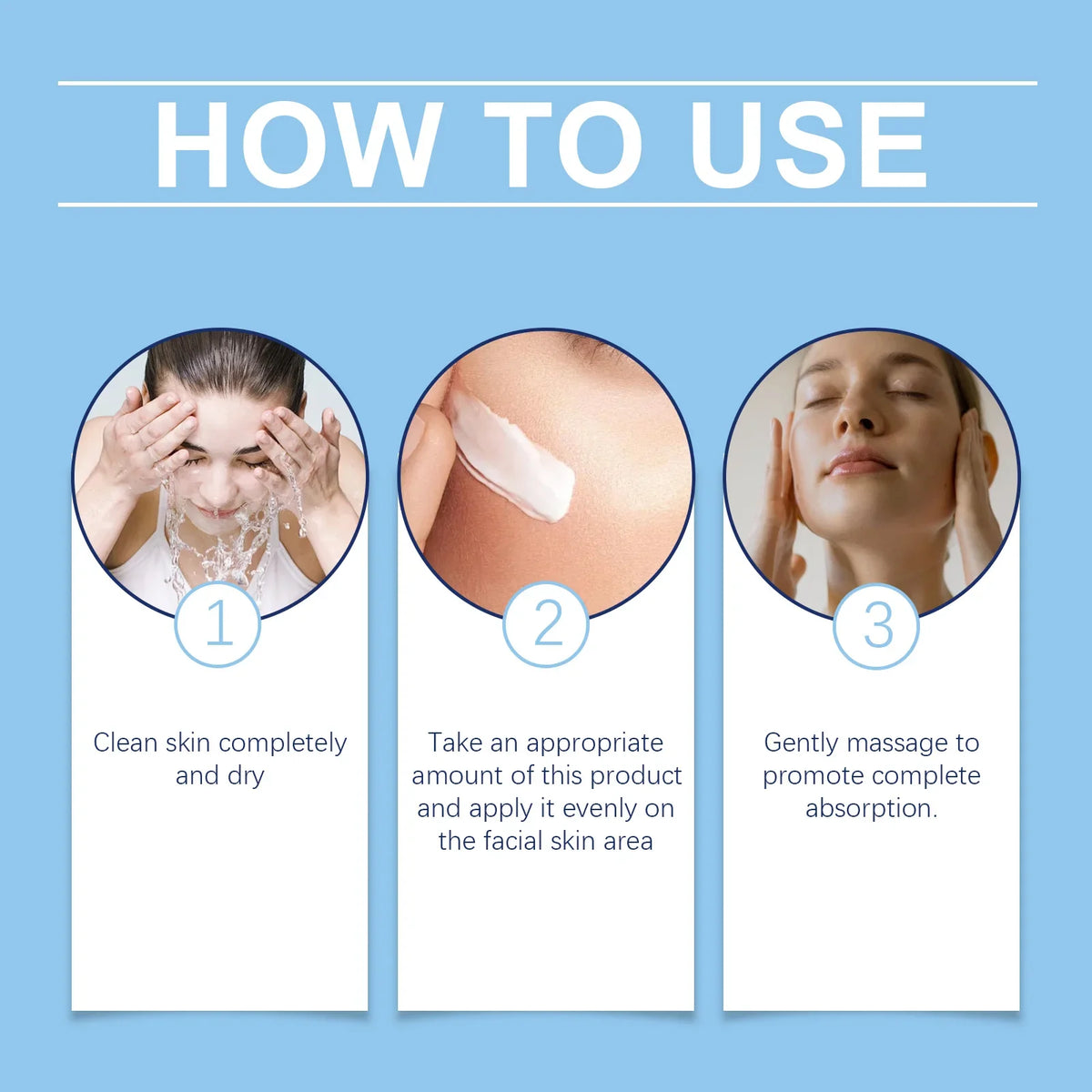 Hydrating Face Moisturizer with Niacinamide Hyaluronic Acid Retinol Repair Skin Barrier Day Night Long-Lasting Hydration Cream