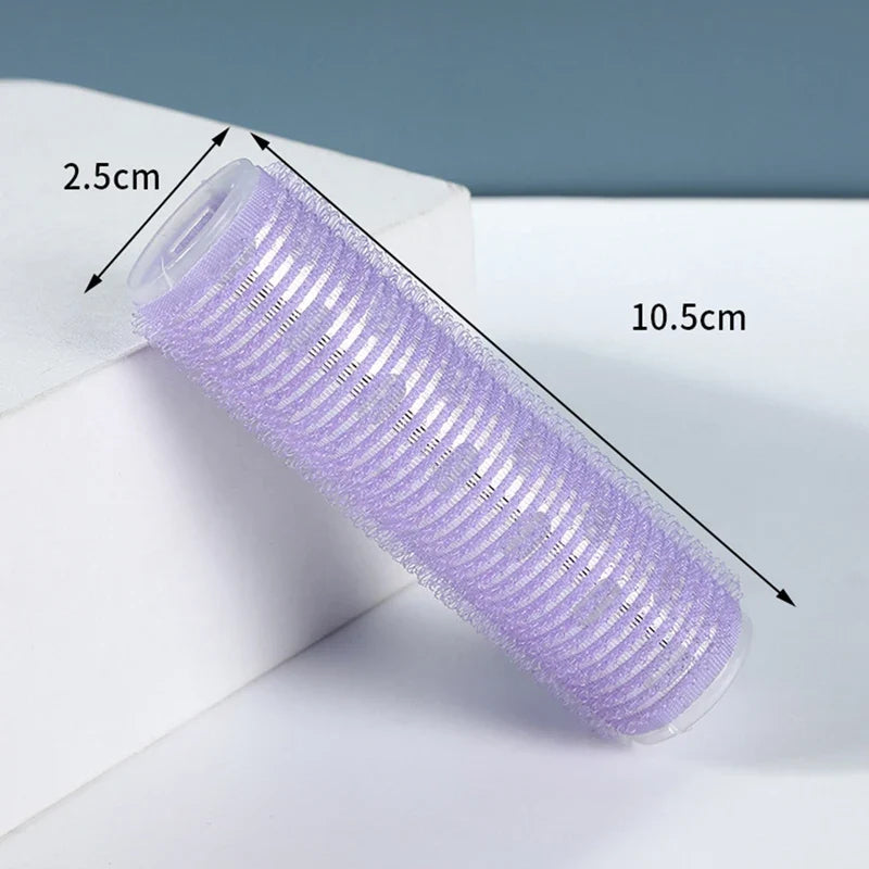 Different Size Self Grip Hair Rollers Magic Curler Plastic Self-adhesive Hair Curling Hairdressing Tool Girl Beauty Styling Tool