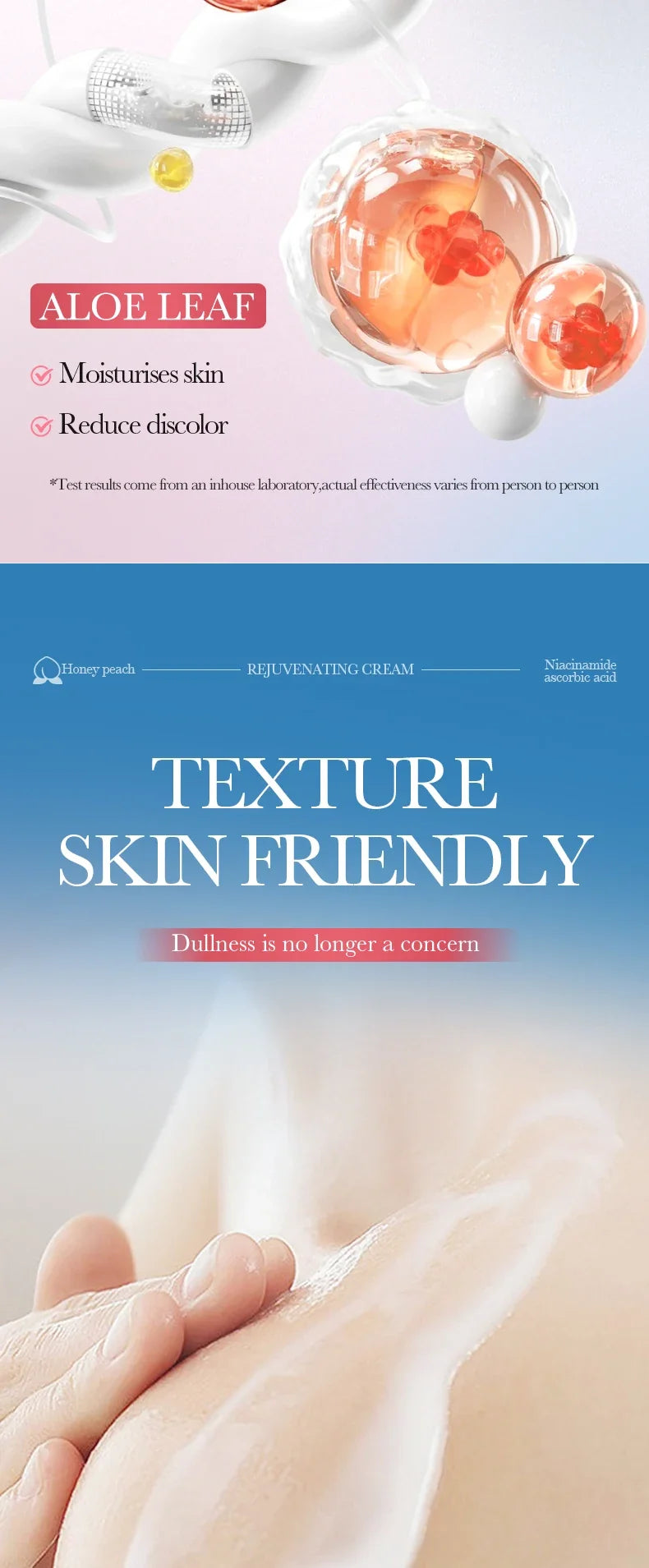 Body Care Cream Brighten Moisturizing Lotion Dull Armpit Inner Thigh Joint Skin Revitalize Uneven Skin Tone Soften Dry Sensitive