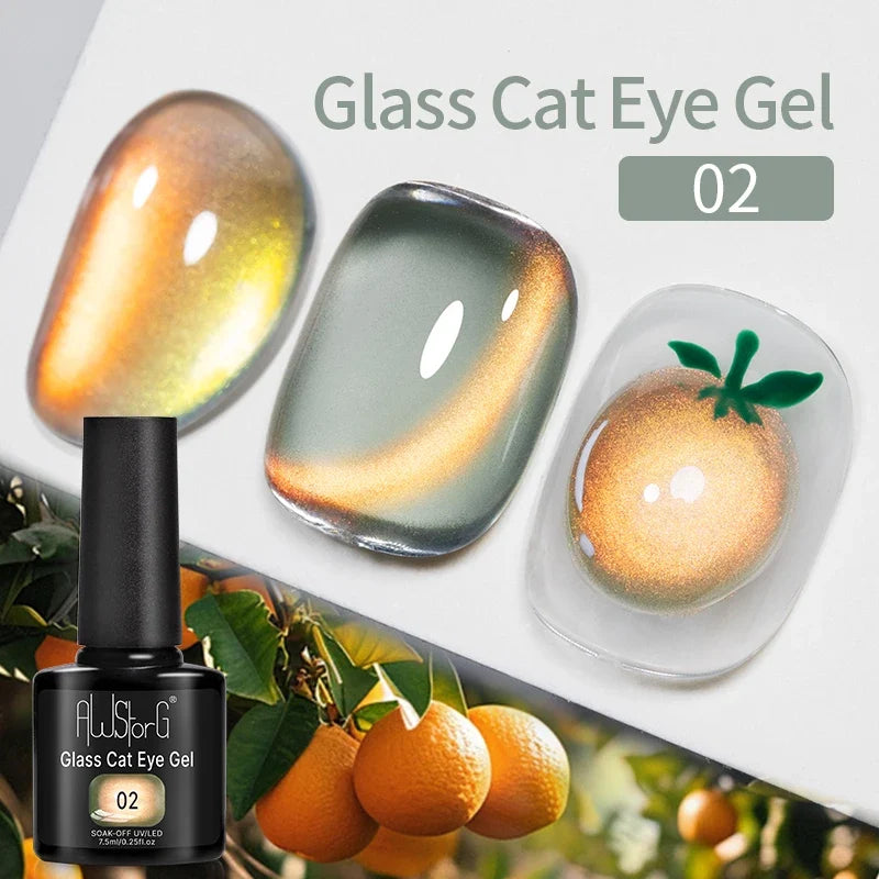 AWStorG 5ML Super Silver Metallic Gel Nail Polish Metal Effect Painting Gel Chromes Varnis Semi Permanent for Nail DIY