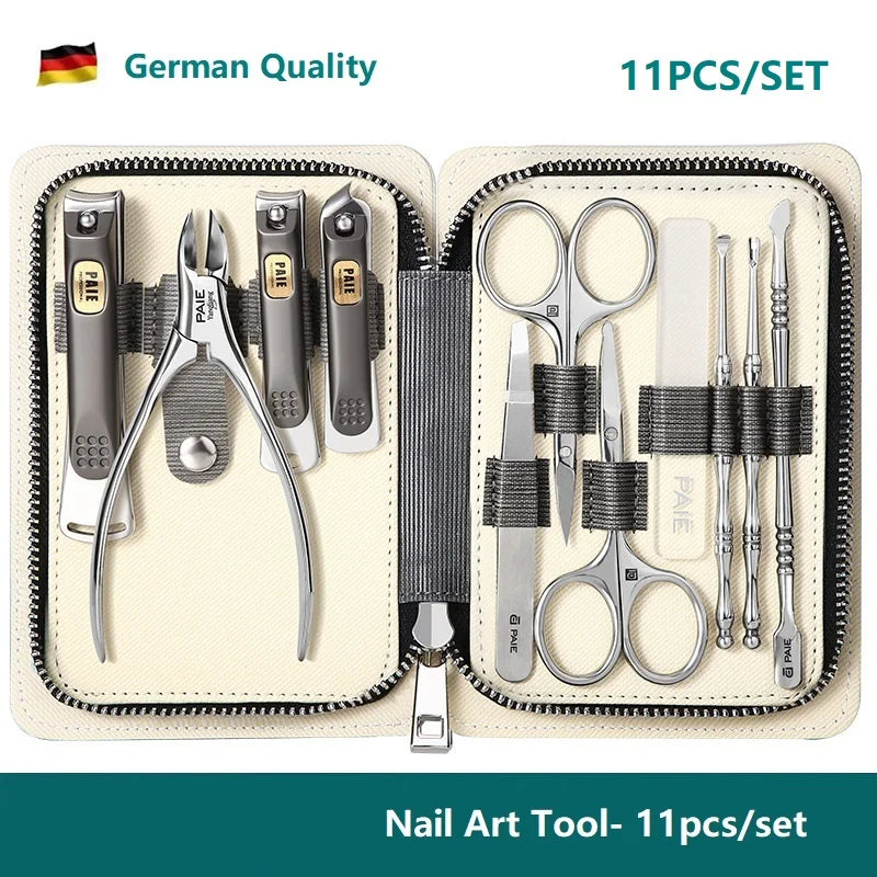 German Quality Nail Clipper Set Upscale Durable Nail Trimmer set Portable Household Nail Tool Toenail Thick Nail Cut Nippers