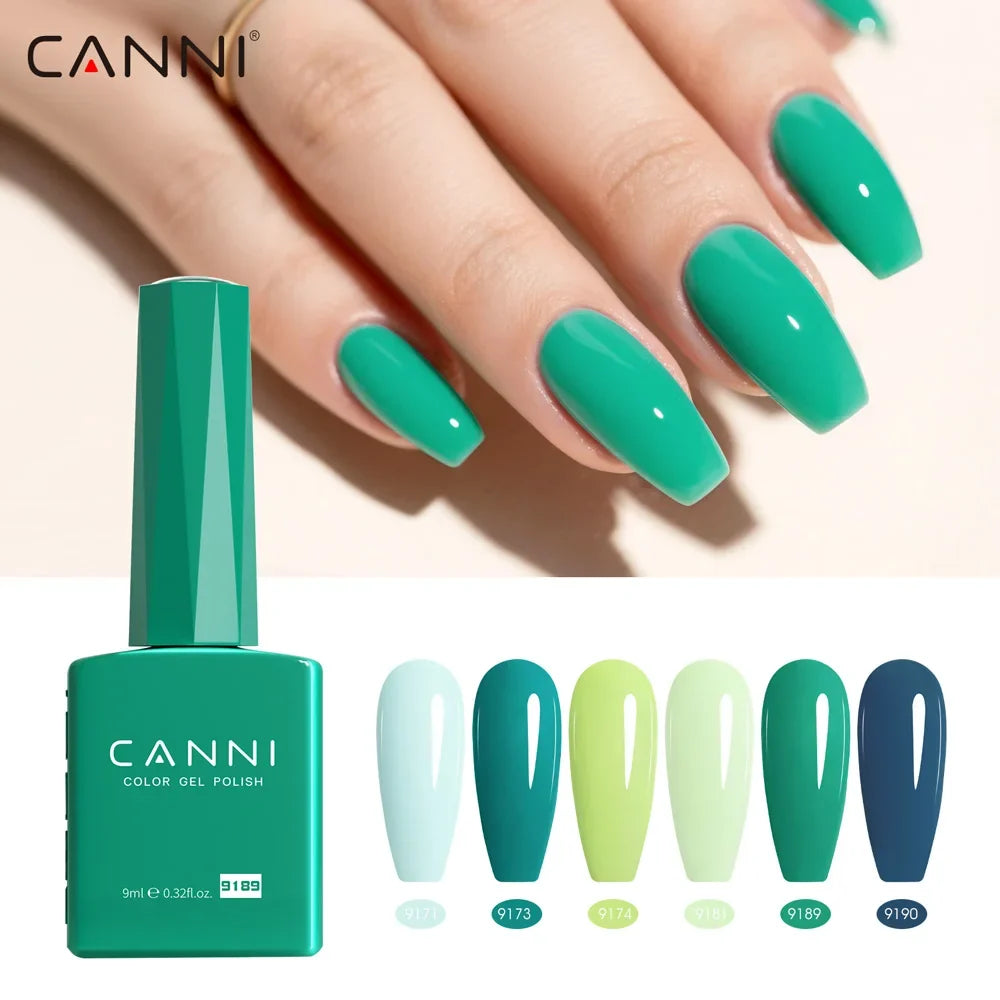 CC8 CANNI 9ml Gel Nail Polish TPO/HEMA FREE Spring Nails Bright Colors Full Coverage Soak Off UV LED Semi Permanent Gel
