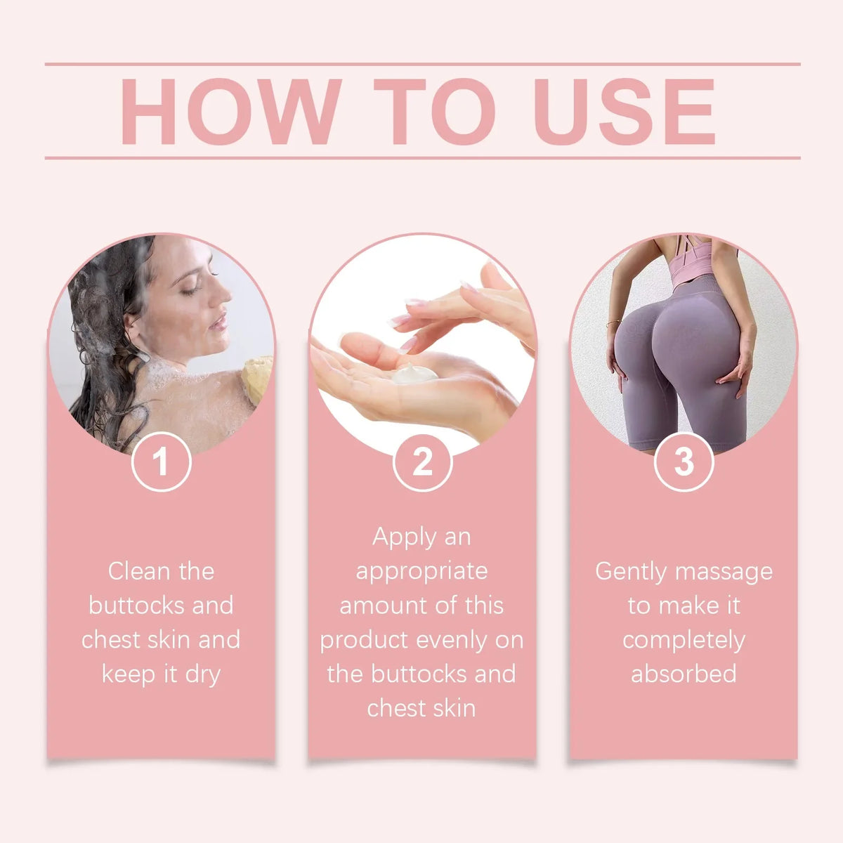 Enlarge Hip Firm Cream Fast Grow Plump Butt Nourish Moisturize Big Ass Prevent Sag Enhance Sexy High Hip Cream for Buttock Care