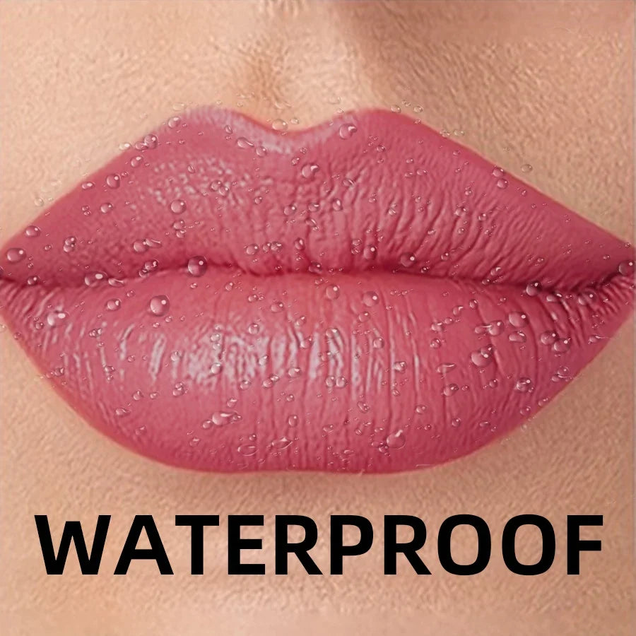 7 Colors Blading Lip Gloss Peel Long Lasting Waterproof Liquid Lipstick Pink Lip Glaze Transfer Resistant Lip Tint Makeup Gifts
