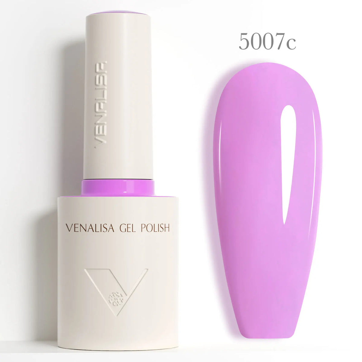 1/2/5pc 10ml VENALISA Nail Gel Polish High Quality Round Brush Soft Consistency Selfleveling  Gorgeous Color Collection Varnish