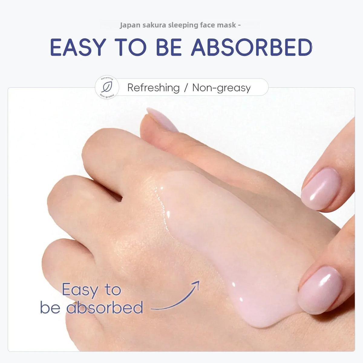 10/20 PCS LAIKOU Moisturizing Facial Mask Hydrating Sleeping Face Sheet Masks Repairing & Nourishing Night Face Mask Skin Care