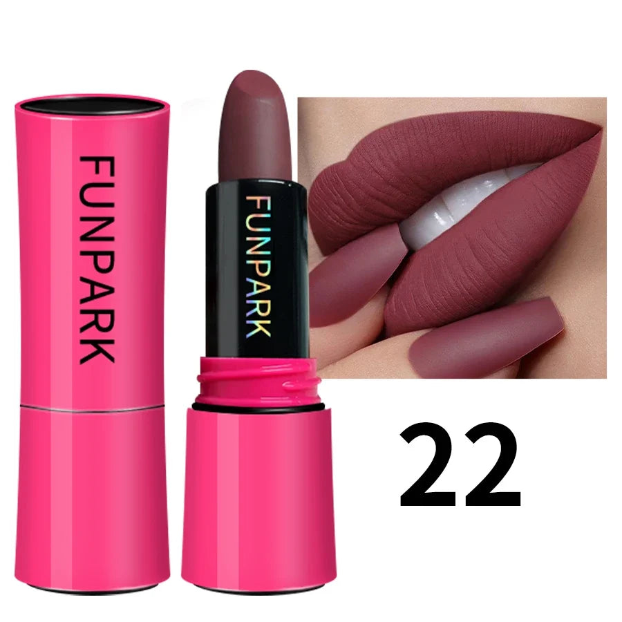 25 Colors Lipstick Non Stick Cup Matte Lip Gloss Waterproof Long Matte Sexy  Red Lip Cosmetics Korean Makeup For Women Gifts