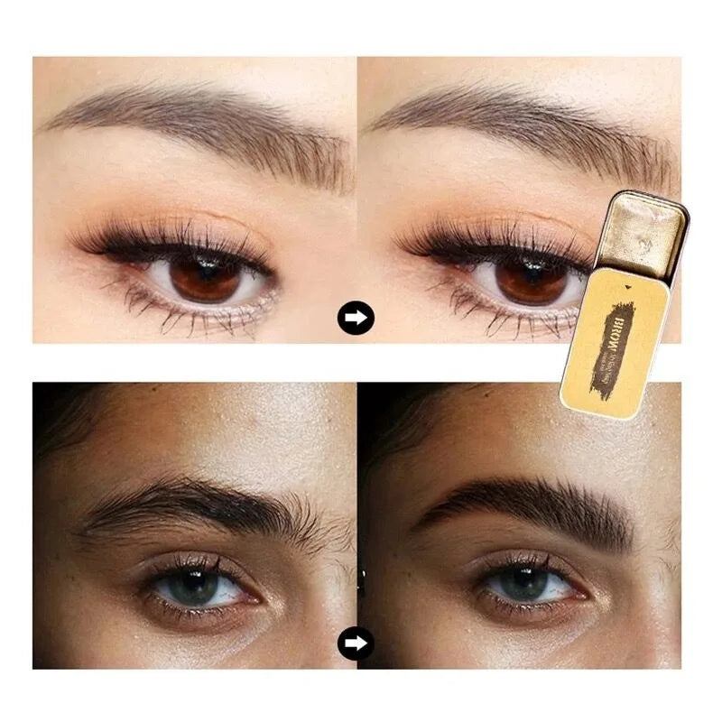 Eyebrow styling wax setting gel waterproof natural long-lasting transparent eyebrow soap eyebrow styling cream