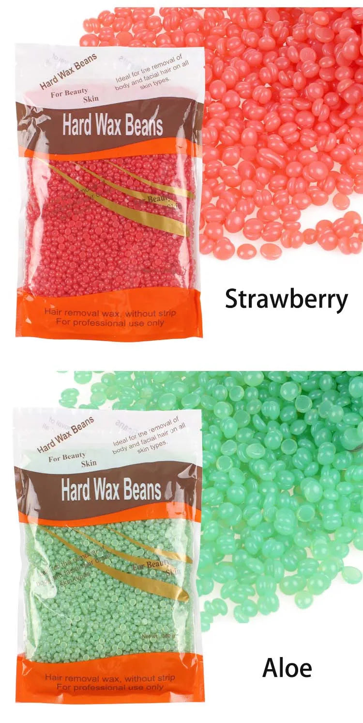 50g Hot Wax Hair Removal Depilatory Waxing Wax Beads for Wax Heater Painless for Body Hairs Removal Beans