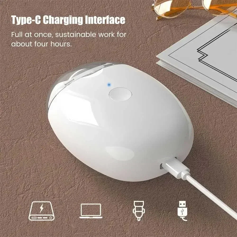 2 IN 1 Electric Nail Clipper Cutter with LED Light Automatic Nail Grinder Trimmer for Baby Adult Mini Manicure Tools Nail Care