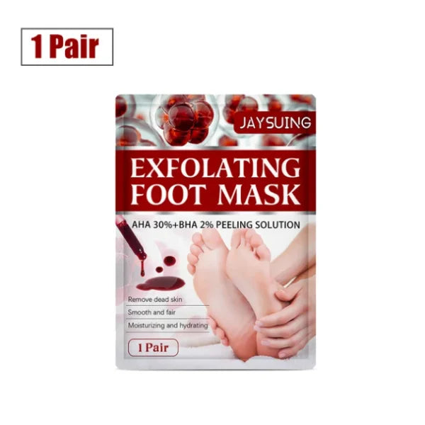 Foot Fruit Acid Exfoliating Peel Mask Dry Rough Cracked Feet, Soothing Your Feet & Heel, Make Feet Smooth And Soft Pure natural