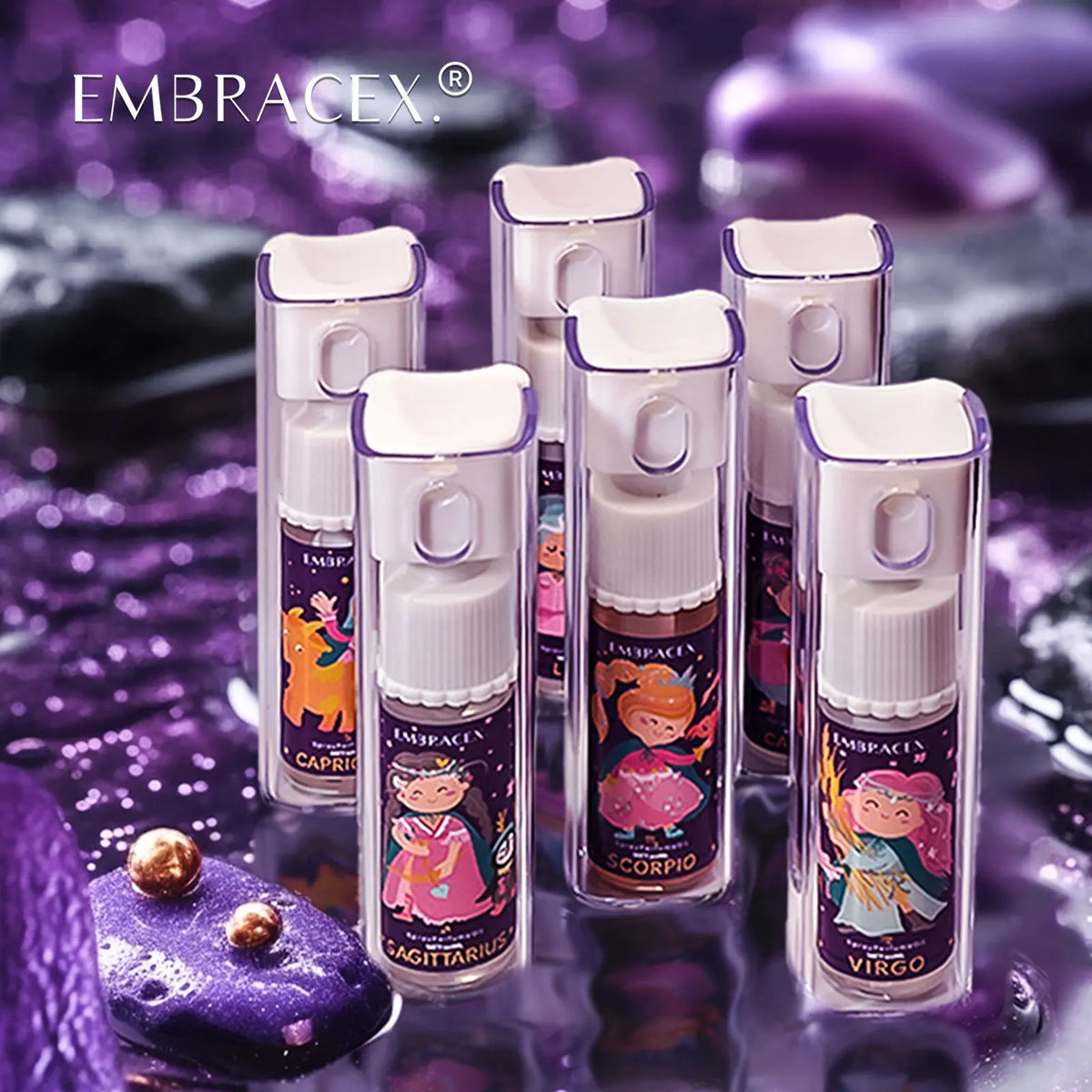 10ml Cancer Spray perfume Aromatic essential oils 12 zodiac signs Women'S Fragrances Skincare Friends holiday gifts