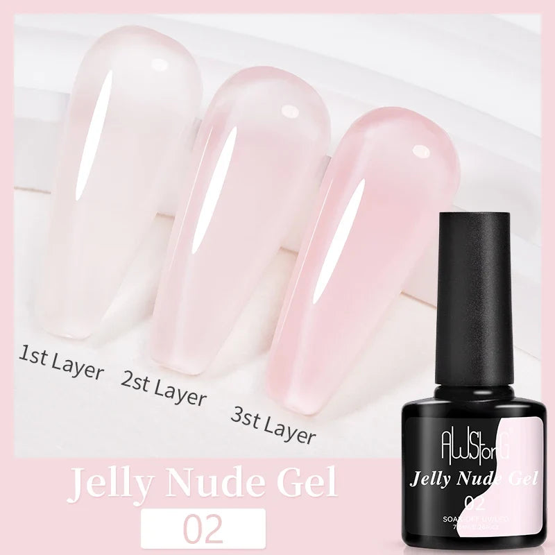 AWStorG 5ML Super Silver Metallic Gel Nail Polish Metal Effect Painting Gel Chromes Varnis Semi Permanent for Nail DIY
