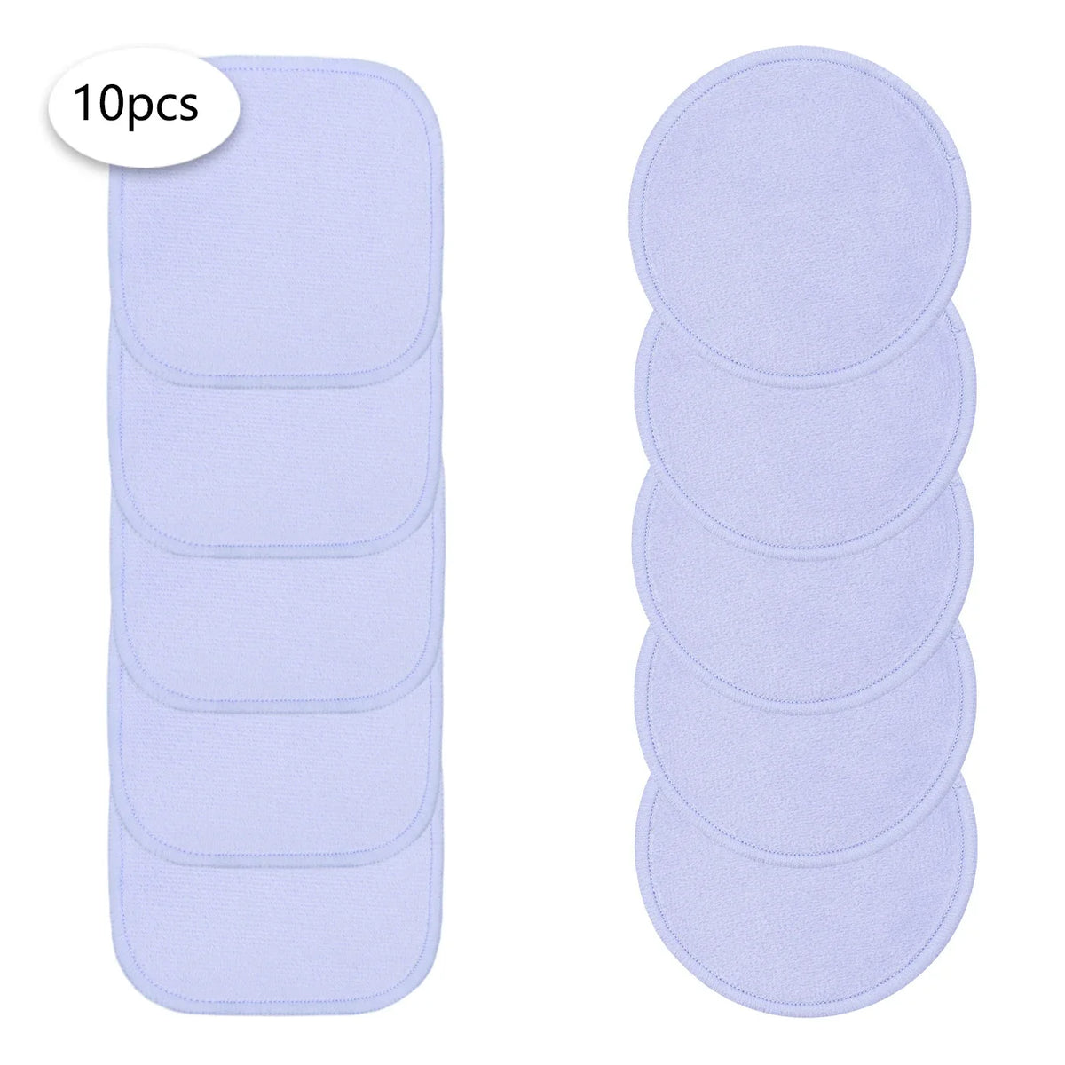 10/20/30 Reusable Makeup Remover Pads, a Gentle Facial Cleansing Sponge Suitable for All Skin Types, Odorless, Beauty Tool