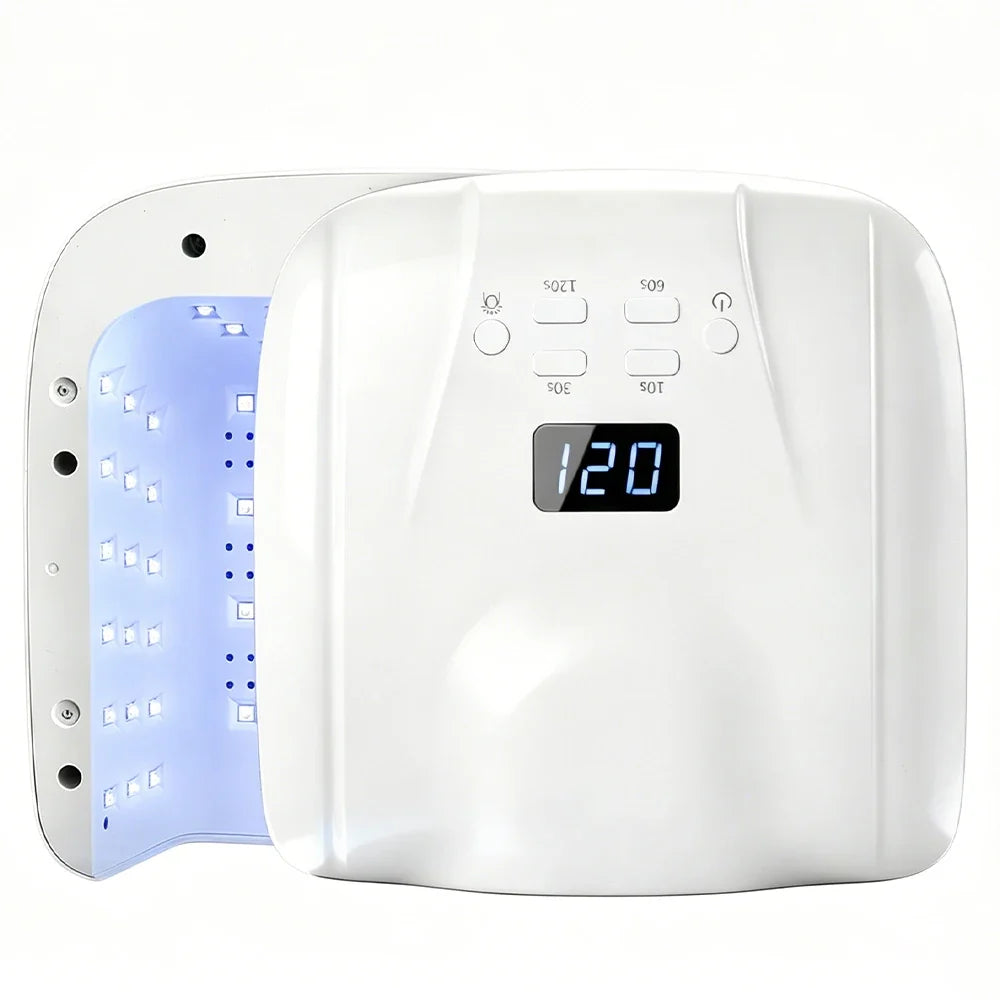 Dual Nail Lamp Single Toe Single Finger Gel Nail Curing Lamp Full Hand Fast Drying LED Light Nail Dryer Auto Sensor Dual Lamp