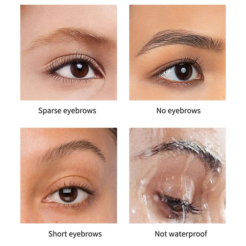 Eyebrow Styling Gel 3D Feathery Wild Brow Wax Waterproof Long Lasting Easy To Wear Shaping Eyebrows Makeup Sculpt Soap Cosmetics