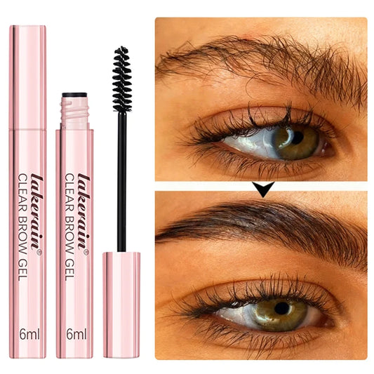 Clear Eyebrow Setting Gel Waterproof & Sweatproof Brow Coat Long-Lasting Non-Fading Transparent Brow Grooming Makeup