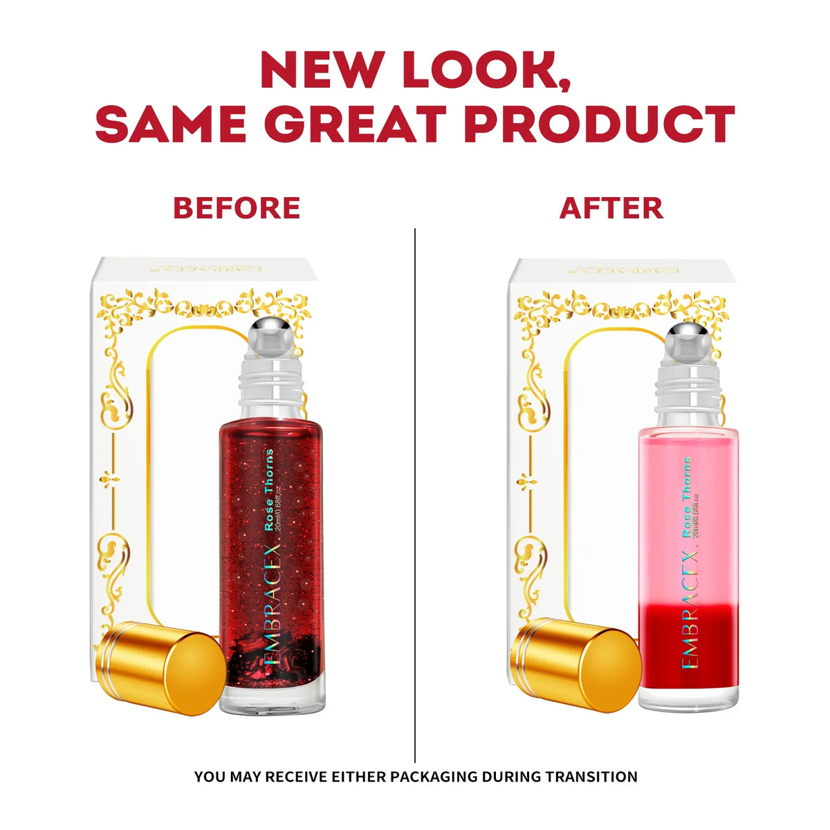 20ml Rose thorns Roller Perfume Essential Oil Gifts Ears Skincare Oils Enhance Confidence Long Lasting Suitable for daily use