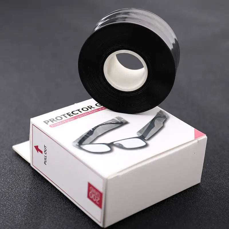 200ps/Box Disposable Glasses Leg Sleeves Cover Hairdressing DIY Barber Hair Coloring Styling Eyeglasses Protector Accessory Tool