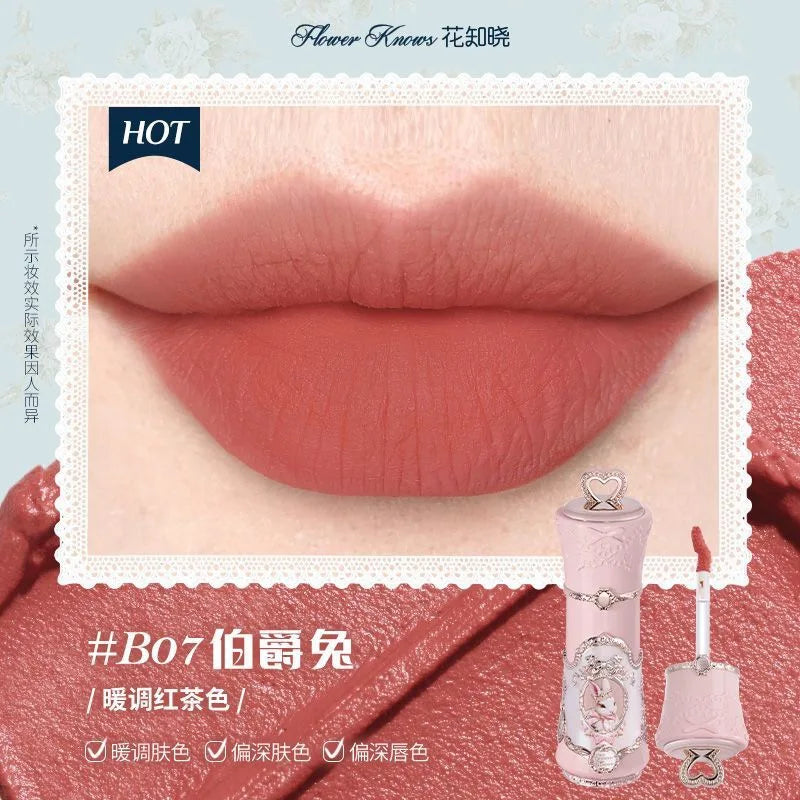 Flowerknows THE SWEETIE BEAR COLLECTION Coating Lip Jelly SOFT Lip gloss,Hydrating Gloss,Moisturizing Tint,Shine & Glow Finish