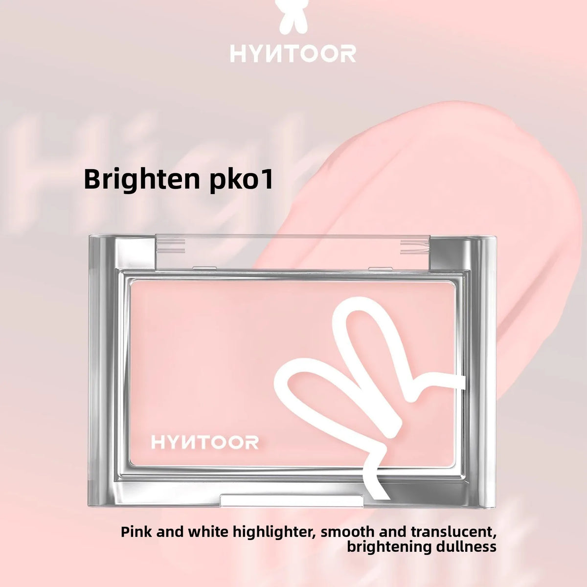 HYNTOOR Blusher Cream Shrink Expand Color Brighten Concealer Moisturize Easy To Wear Face Cheek Makeup