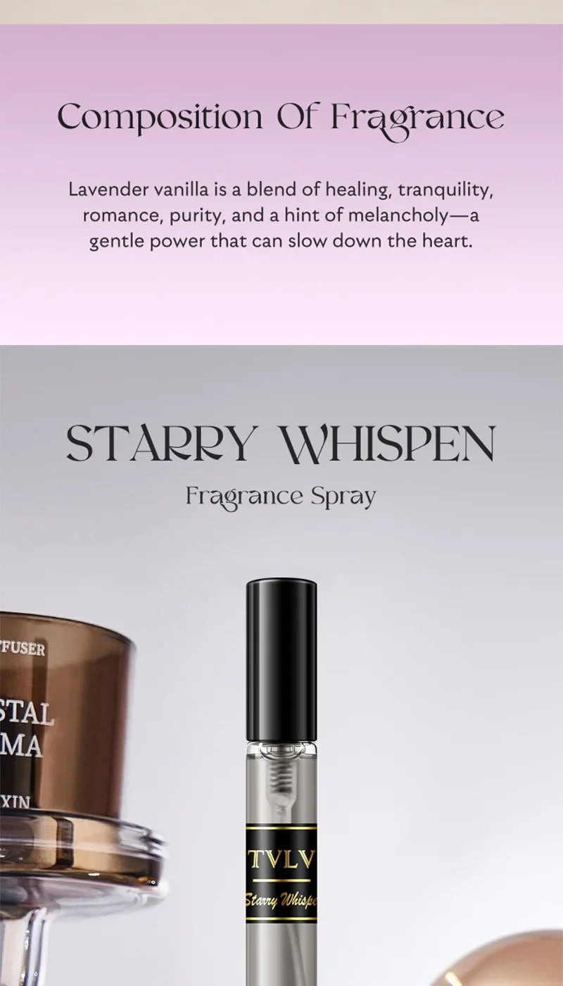 Fragrance spray set, long-lasting fragrance, 4-piece pack, hair fragrance spray, floral fragrance spray
