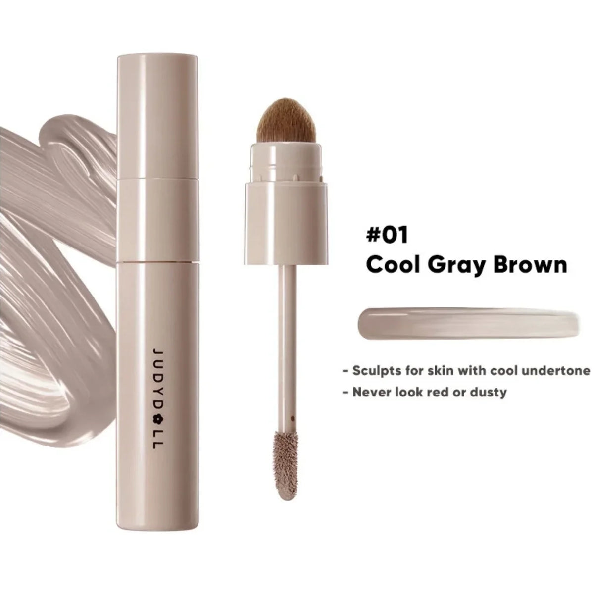 Judydoll Liquid Contouring & Highlighter Brightening Bone-Sculpting 12H Long-Lasting Face Makeup