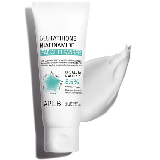 APLB Glutathione Niacinamide Facial Cleanser | LIPO GLUTA NIAC CEN™ 8.6% 2.71 FL.OZ/Korean Skincare