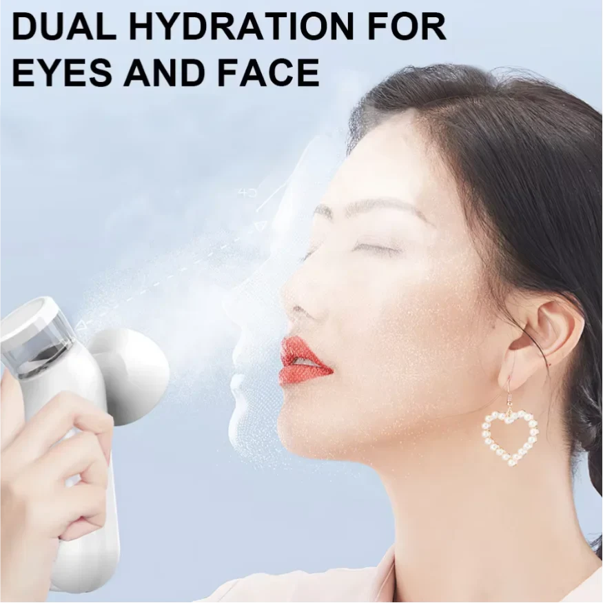 Eye Steam Device Eye Mister for Dry Eye Portable Eye Steam Sprayer for Moisturize Eye Face Eyes Massage Humidifier for Eye Care