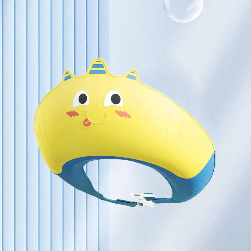 Children's Waterproof Shower Shampoo Cap Soft and Adjustable Child Safety Protection Shampoo Cap Baby Shampoo Cap