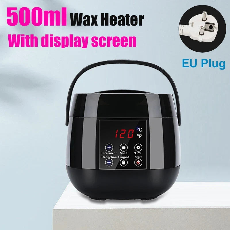Electric Wax Heater Hot Wax Machine Paraffin Pot Warmer Hair Removal Waxing Machine Wax-melt Epilator Quick Heater