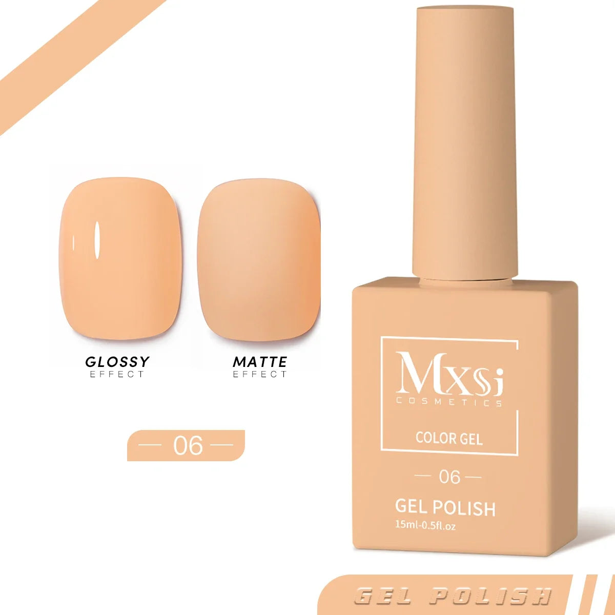CC8 Mxsi 15ml Nail Gel Polish HEMA FREE Summer Nails Color It Once Soak Off UV LED Semi Permanent  Nail Art Manicure Varnishes