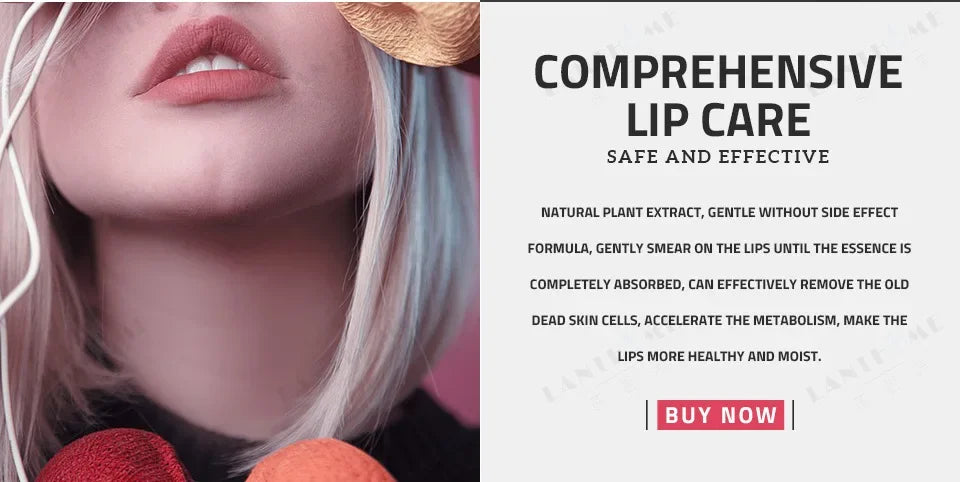 Instant Lip Plumper Serum Lip Plumping Oil Long Lasting Moisturizing Essence Removal Dead Skin Reduce Fine Lines Gloss Lip Care