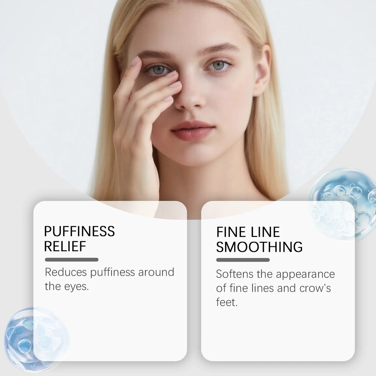 Calcium Volume Eye Patch For Anti-Puffiness Remove Eye Dark Circle Reduce Fine Lines Moisturizing Rejuvenating Firming Eye Masks
