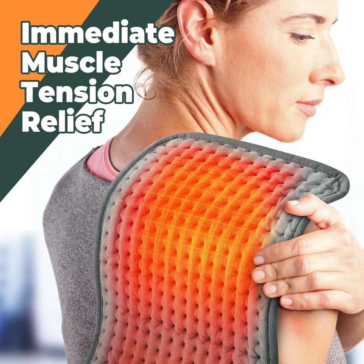 Electric Heating Pad Home Thermal Blanket Multi-functional Adjustable Timing Cushion Cold Warming Heated Mat for Office Home