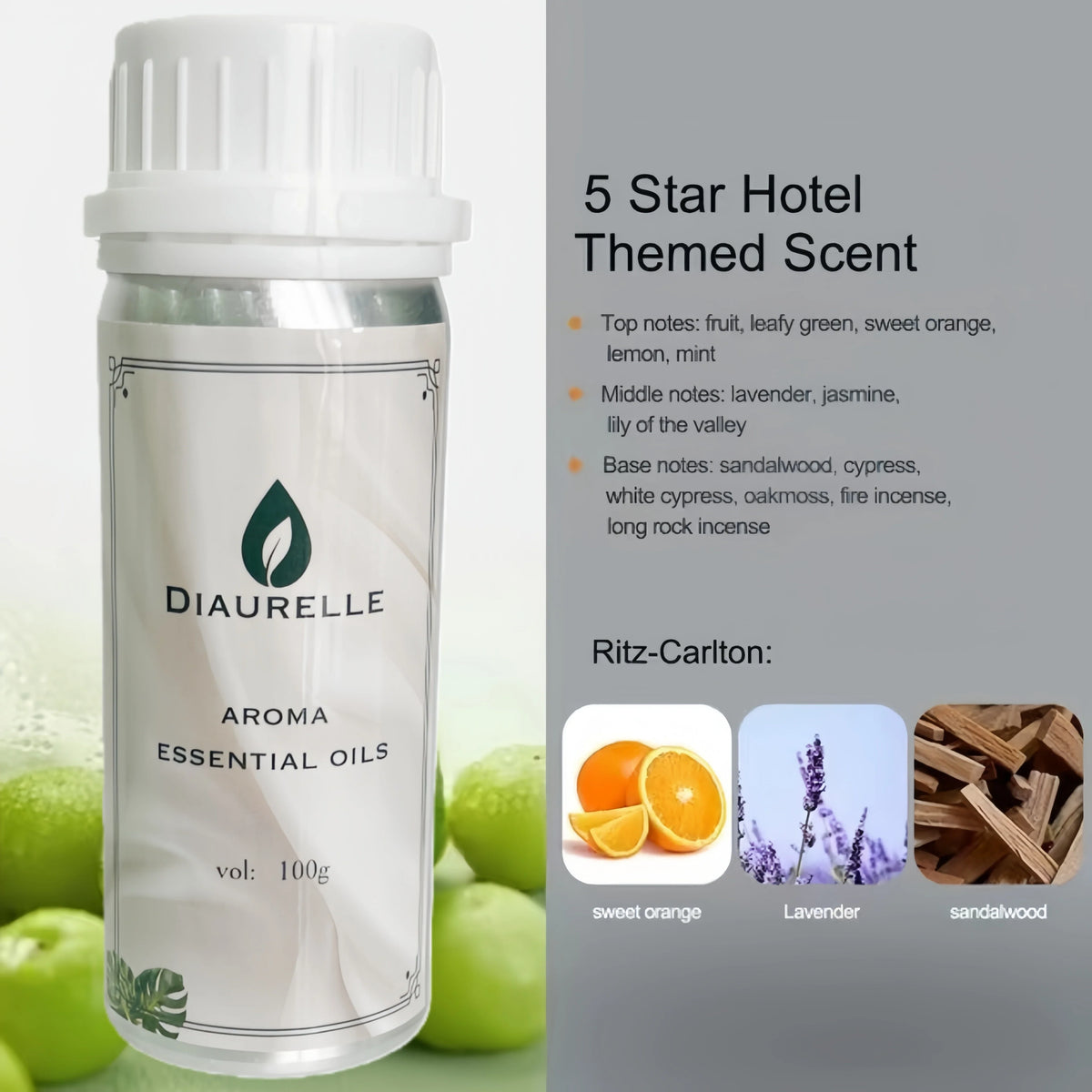 100ML Perfume Oil Essential Oil Electric Aromatic Oasis Home Fragrances Aroma Diffuser Air Freshener Essential Oil