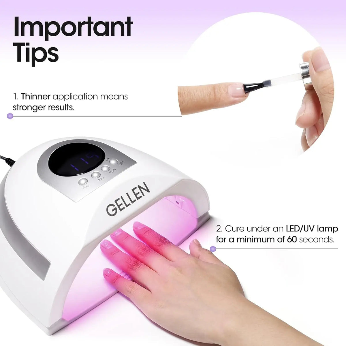 18ml Top Coat Base Coat Gel Set Nail Art No Wipe Soak Off Ultra Glossy Top UV LED Cured Long Lasting Nail Supplies
