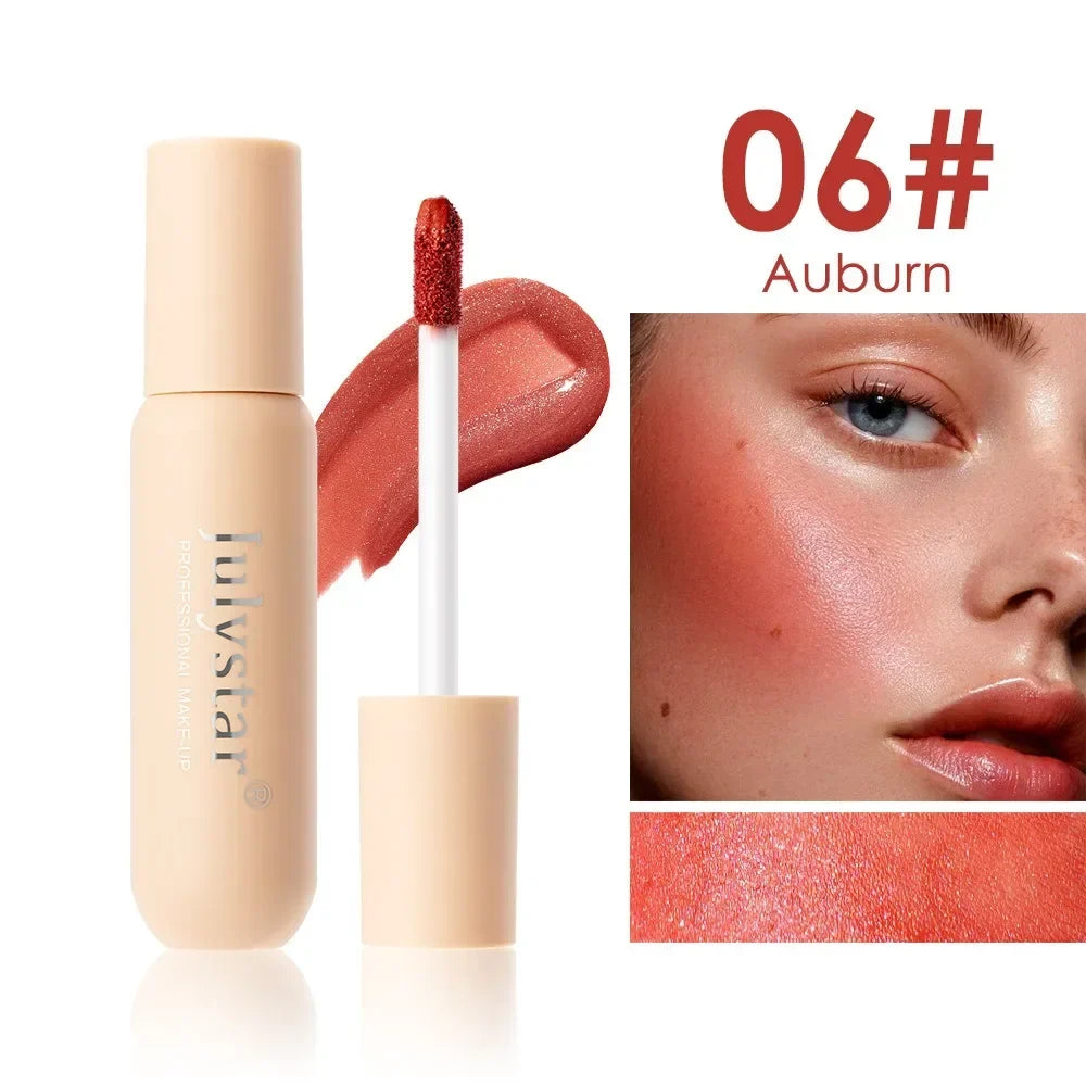 Blush Highlighter Stick Face Liquid Blusher Natural Cream Cheek Eye Tint Peach Blush Contour Brighten Cheek Rouge Cosmetics