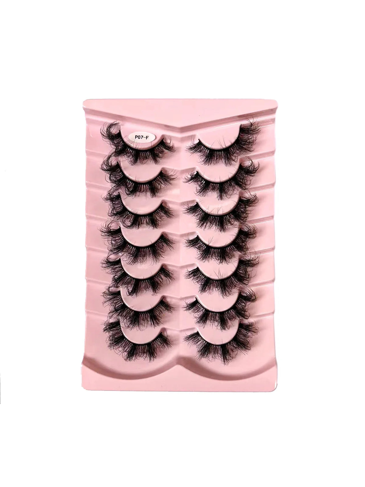 Dropshipping 7/10 Pairs Eyelashes Natural Long 3D Lashes Fluffy Volume  False Eyelashes Cruelty Free Wispy Lashes Makeup Cilios