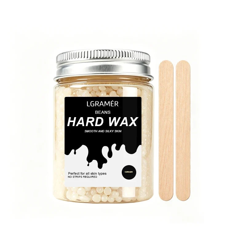 80g/380g Hard Wax Beans,Heating Hard Waxing Painless Hair Removal,Depilatory Wax Beads For Leg Armpit Full Body,Non-irritating