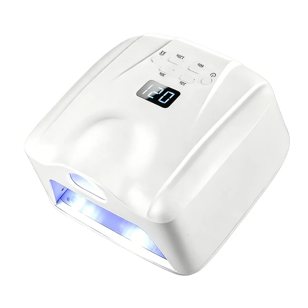 Dual Nail Lamp Single Toe Single Finger Gel Nail Curing Lamp Full Hand Fast Drying LED Light Nail Dryer Auto Sensor Dual Lamp
