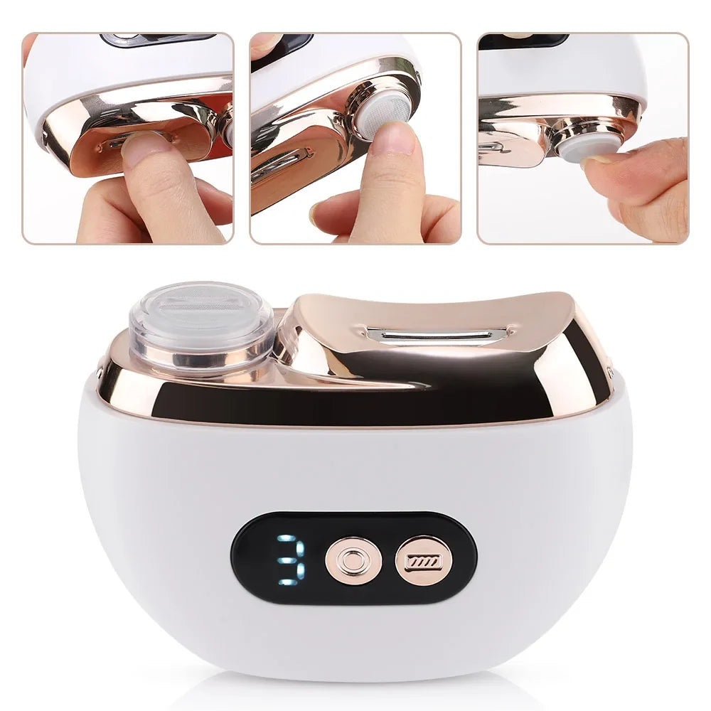 Electric Nail Clippers Automatic Trimmer Rechargeable for Adults Baby Safe Fingernail Toe Nail Cutter Portable Manicure Pedicure