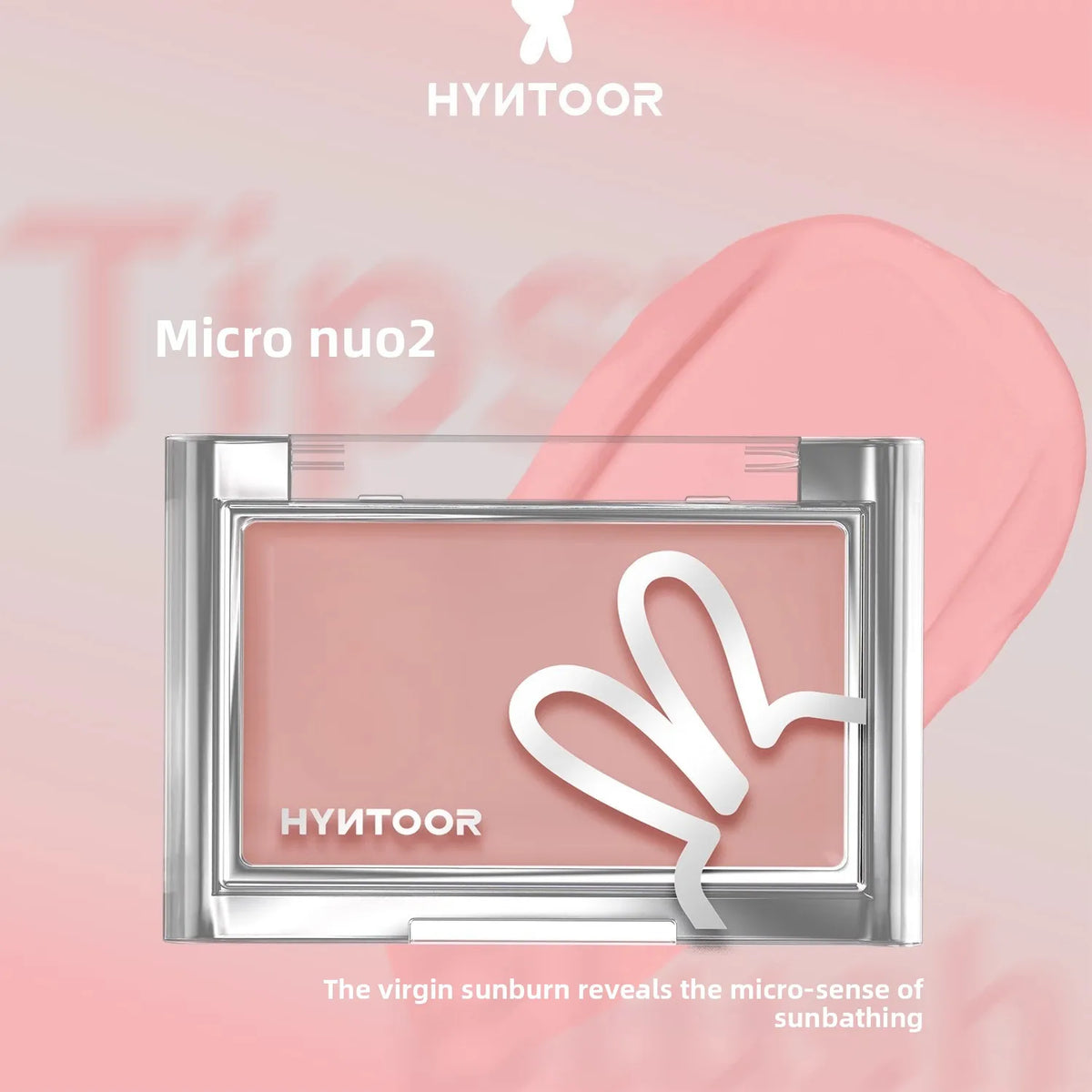 HYNTOOR Blusher Cream Shrink Expand Color Brighten Concealer Moisturize Easy To Wear Face Cheek Makeup