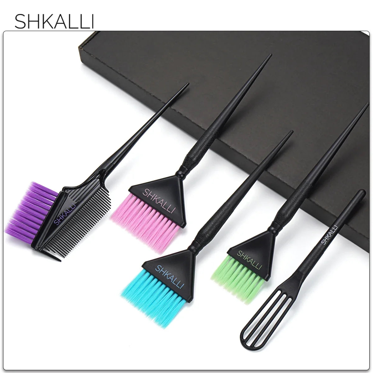 Forged Carbon Fiber Hair Salon Board Set for Barber Hairdresser Design Styling Tools Accessories and Hair Coloring Dyeing Board
