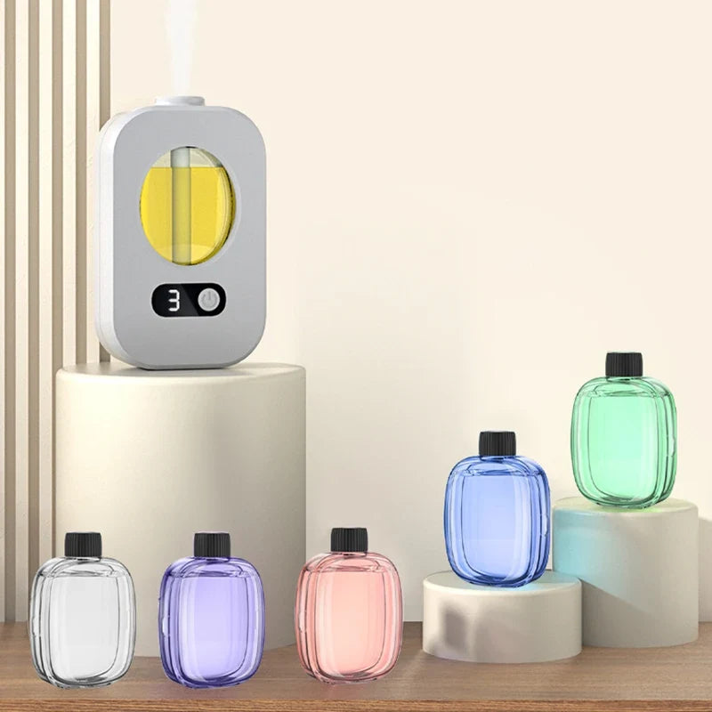 Automatic Diffuser Aromatherapy Machine Air Fragrance Air Freshener Toilet Bathroom Aroma Essential Oil Dispenser Humidifier