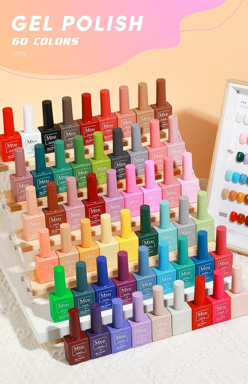 CC8 Mxsi 15ml Nail Gel Polish HEMA FREE Summer Nails Color It Once Soak Off UV LED Semi Permanent  Nail Art Manicure Varnishes