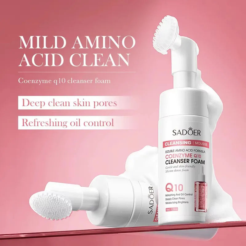 Facial Cleanser Face Wash Foam Face Massasge Facial Hydrating Moisturizing Skin Products Mossee Cleansing Care
