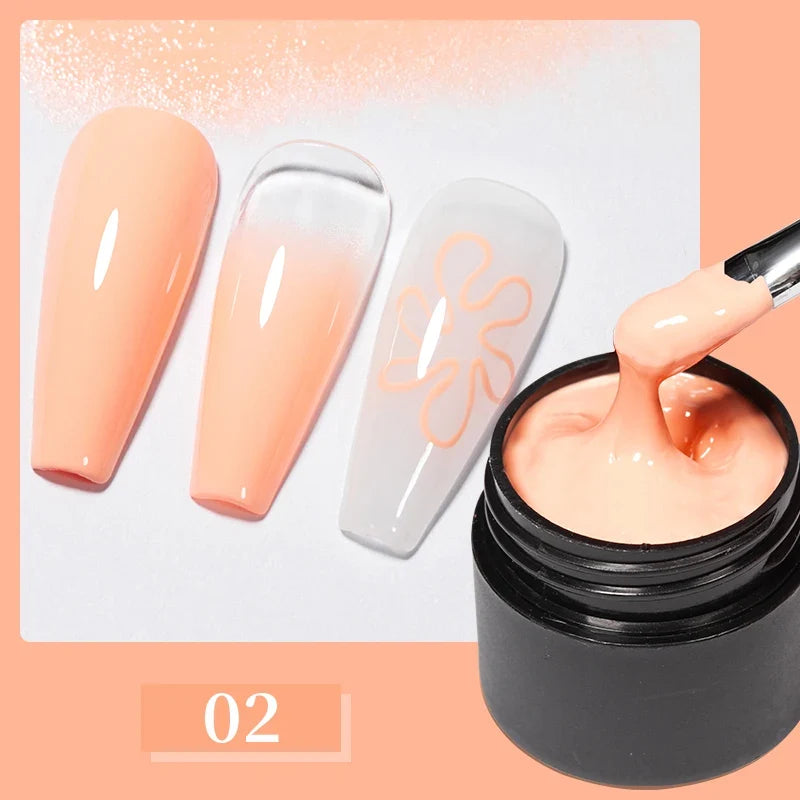 AWStorG 5ML Super Silver Metallic Gel Nail Polish Metal Effect Painting Gel Chromes Varnis Semi Permanent for Nail DIY