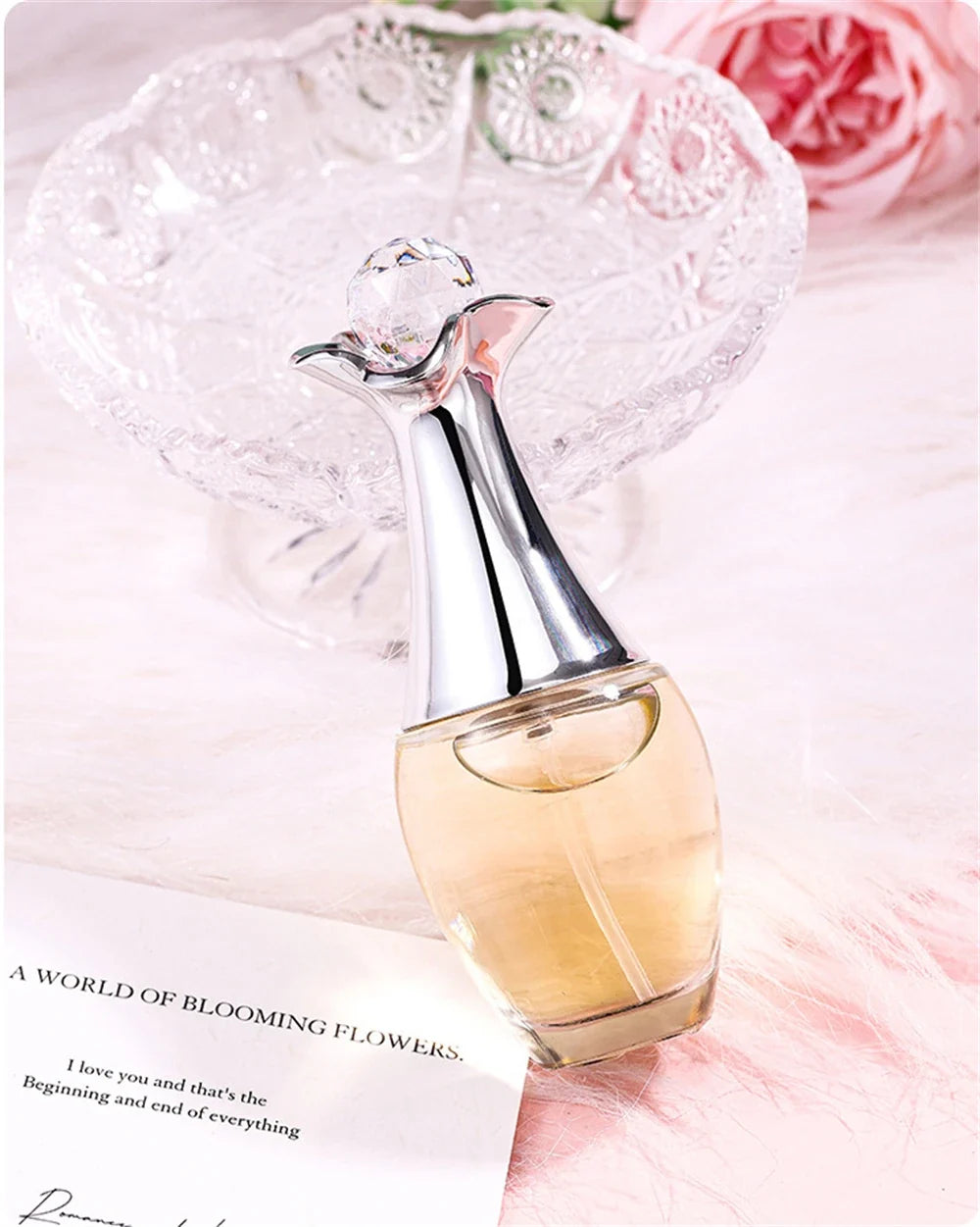 Brand Gift Box 4Pcs Set Perfume Women Parfum Femme 100ml Fresh Natural Floral Scent Spray Feminino Perfumes De Mujer Originales