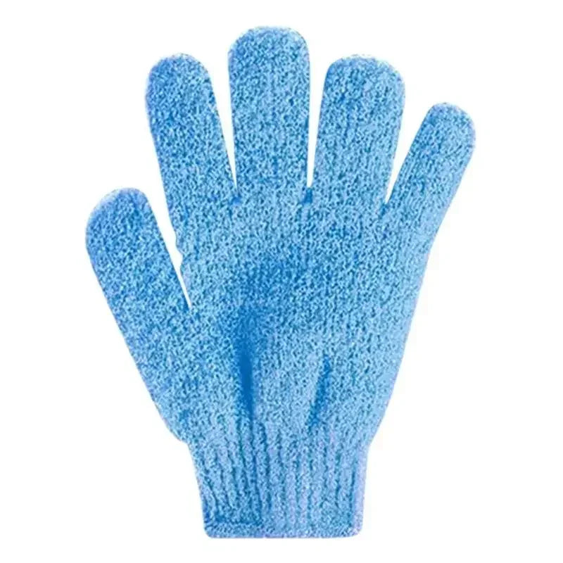 1/2Pcs Five Fingers Bath Gloves Peeling Exfoliating Household Shower Towel Scrub Body Wash Elastic Wipe Back Body Cleaning Tools